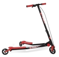 Самокат инерционный Yvolution Fliker Air A3, красный (100020)