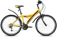 Велосипед Forward Dakota 26 1.0 (2017), рама 16.5", желтый (0946)