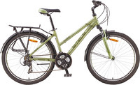 Велосипед Stels Miss-7000 V 26" (2016), рама 16", зеленый/темно-зеленый (LU066741)