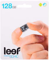 Карта памяти Leef microSDXC 128Gb Class 10 (LFMSD-12810R)