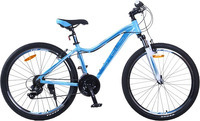 Велосипед Stels Miss-6000 V 26" V020 (2017), рама 17", голубой (LU070131)