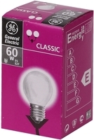 Лампа накаливания General Electric P45 60W E27 CL (96933)