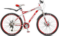 Велосипед Stels Miss-8900 MD 26" (2014), рама 17", красный/белый (LU0002299)