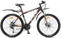 Велосипед Stels Navigator-870 D 26" (2015), рама 19.5", темно-серый/черный/оранжевый (LU064691)
