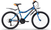 Горный велосипед Black One Ice 24 (2017), рама 13", синий/оранжевый (H000006717)