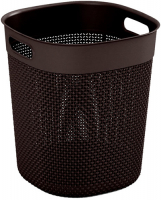 Корзина для белья KIS Filo Bucket, 16 л Dark Brown