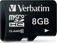 Карта памяти Verbatim microSDHC Class 10 8GB (44012)