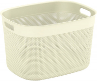 Корзина для белья KIS Filo Basket XL, 30 л Cream (67150000844)