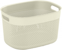 Корзина для белья KIS Filo Basket L, 18 л Cream (67140000844)