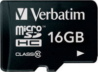 Карта памяти Verbatim microSDHC Class 10 16GB (44010)