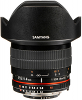 Объектив Samyang 14mm T3.1 ED AS IF UMC VDSLR Nikon F