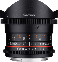 Объектив Samyang 12mm T3.1 VDSLR ED AS NCS Fish-eye Sony E