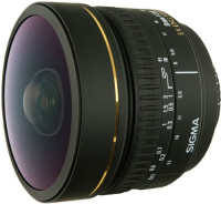 Объектив Sigma 8mm F3.5 EX DG Fisheye Nikon