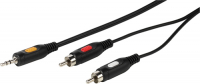 Кабель RCA Vivanco Jack3.5mm/2хRCA, 2,5 м (46031)