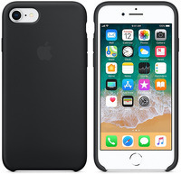 Чехол Apple для iPhone 8/7 Silicone Case Black (MQGK2ZM/A)