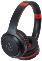 Беспроводные наушники Audio-Technica ATH-S200BT Black/Red