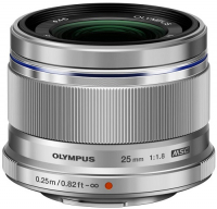 Объектив Olympus 25mm f/1.8 Silver (V311060SW000)