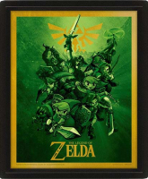 3D-постер Pyramid The Legend Of Zelda: Link (EPPL71137)