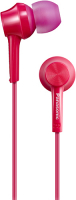 Наушники с микрофоном Panasonic RP-TCM115GCP Pink