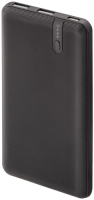 Внешний аккумулятор InterStep PB6PM 6000 mAh Black (IS-AK-PB6POLMIC-BLKB201)