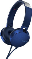 Наушники с микрофоном Sony MDR-XB550AP Blue