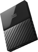 Внешний жесткий диск WD My Passport 1Tb Black (WDBBEX0010BBK-EEUE)