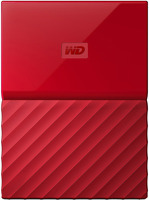 Внешний жесткий диск WD My Passport 1Tb Red (WDBBEX0010BRD-EEUE)