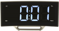 Часы с радио MAX CR 2906W Black (30027)