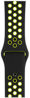 Ремешок Apple 40mm Black/Volt Nike Sport Band (MTMN2ZM/A)