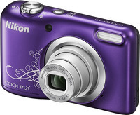 Цифровой фотоаппарат Nikon Coolpix A10 Purple Lineart (VNA983E1)