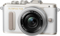 Системный фотоаппарат Olympus E-PL8 White + 14-42 EZ Silver (V205082WE000)