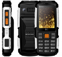 Мобильный телефон BQ mobile BQ-2430 Tank Power Black/Silver