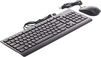Комплект клавиатура + мышь Lenovo 300 USB Black (GX30M39635)