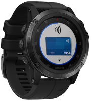 Смарт-часы Garmin Fenix 5x Plus Sapphire Black GPS (010-01989-11)