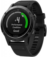 Смарт-часы Garmin Fenix 5 Sapphire Black GPS (010-01688-11)