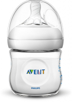 Детская бутылочка Philips Avent серия Natural SCF030/17 медленный поток 125мл, 0 мес.+