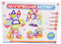 Конструктор детский Abtoys Магический магнит, 102 предмета (PT-00750)