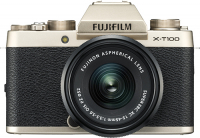 Системный фотоаппарат Fujifilm X-Т100 Kit 15-45 F3.5-5.6 Gold