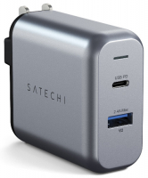 Сетевое зарядное устройство Satechi Dual-Port USB + USB Type-C Travel Charger 30 Вт (ST-MCCAM-EU)