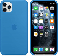 Чехол Apple Silicone Case для iPhone 11 Pro Max Surf Blue (MY1J2ZM/A)