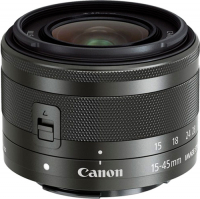 Объектив Canon EFM 15-45mm f/3.5-6.3 IS STM Black (0572C005)