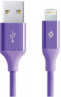Кабель для iPod, iPhone, iPad TTEC AlumiCable MFI Lightning 8pin Violet (2DKM02MR)