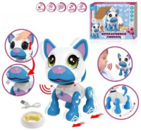 Интерактивная игрушка робот Наша Игрушка Собака: Интерактивный Любимец, голубой (200289718)