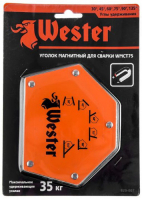 Уголок для сварки Wester WMCT75, магнитный, 6 углов, 35 кг (829-007)