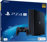 Игровая приставка PlayStation 4 Pro 1TB Black (CUH-7208B)