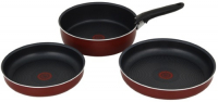 Набор посуды Tefal 04186810 Ingenio Red, 4 предмета