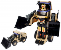 Робот-трансформер 1toy Тракботы: Экскаватор, 47 см (Т10600)