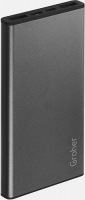Внешний аккумулятор Groher GPB-2451 10000 mAh Graphite