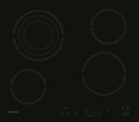 Электрическая варочная панель Hotpoint-Ariston HR 607 B