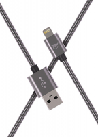 Кабель Elray USB/8-pin Lightning 2 м Grey (ALMBC20GR)